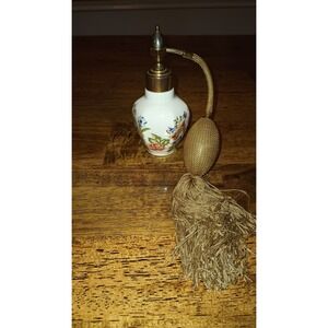 1960S AYNSLEY FINE ENGLISH BONE CHINA PERFUME BOTTLE SPRAY